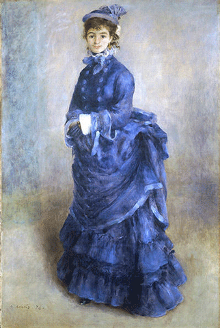 reproductie La parisienne van Pierre-Auguste Renoir